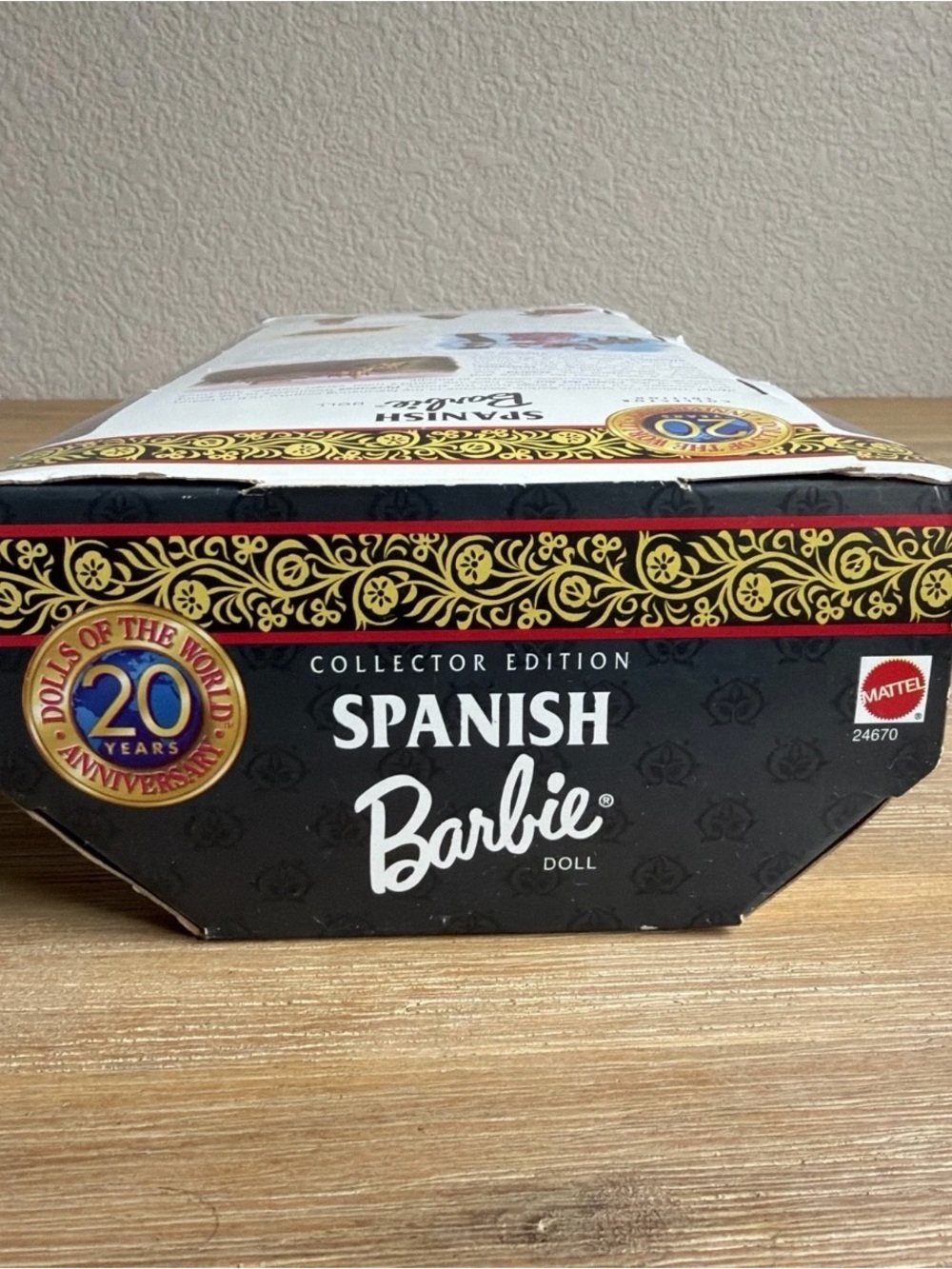 20th Annv., Dolls of the World, Collector Edition, Spanish Barbie, NRFB NIB 1999 - Picture 8 of 9